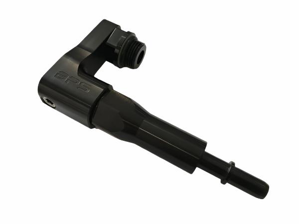 BPS 90* Fuel Line Adapter (8AN ORB to 3/8in).