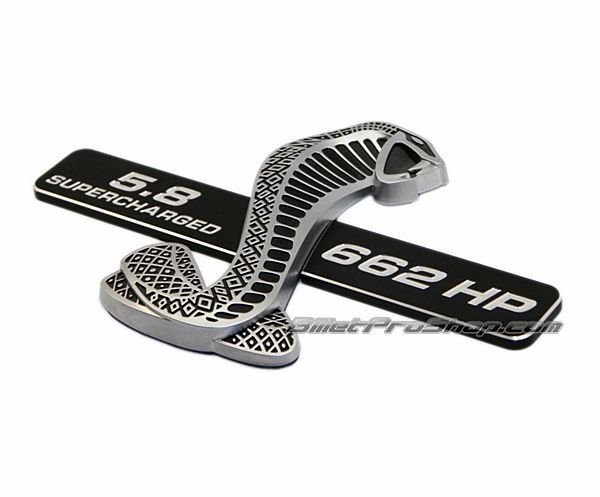 BPS Fender Wing Emblems (2007-2014 GT500).