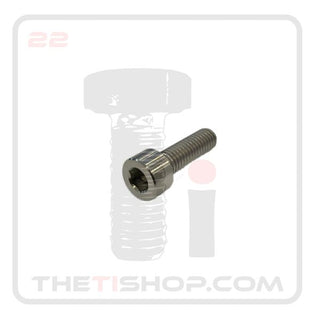 Ti Cap Screw M6 - 1 x 20mm - Billet Pro Shop