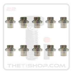 TI Flanged 12 Point M14 - 1.5 Nut & 1/2