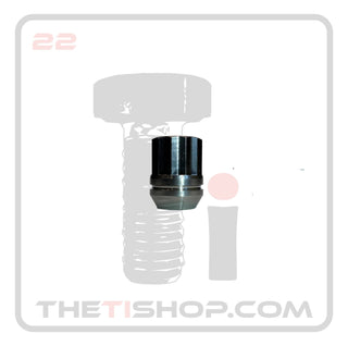 TI M14 x 1.5 Acorn 60* Seat Lug Nut - Billet Pro Shop