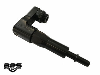 BPS 90* Fuel Line Adapter (8AN ORB to 3/8in)