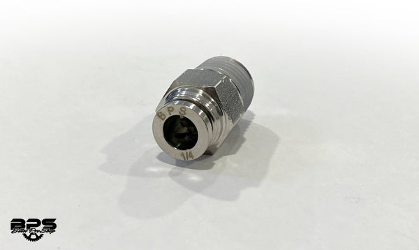 BPS Stainless Steel Push To Connect Straight Fitting (1/4