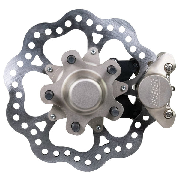 64-72 Chevy Chevelle Front Drag Racing Brakes Disc/Drum Spindle (w/ New Aluminum Hub) 001-0233